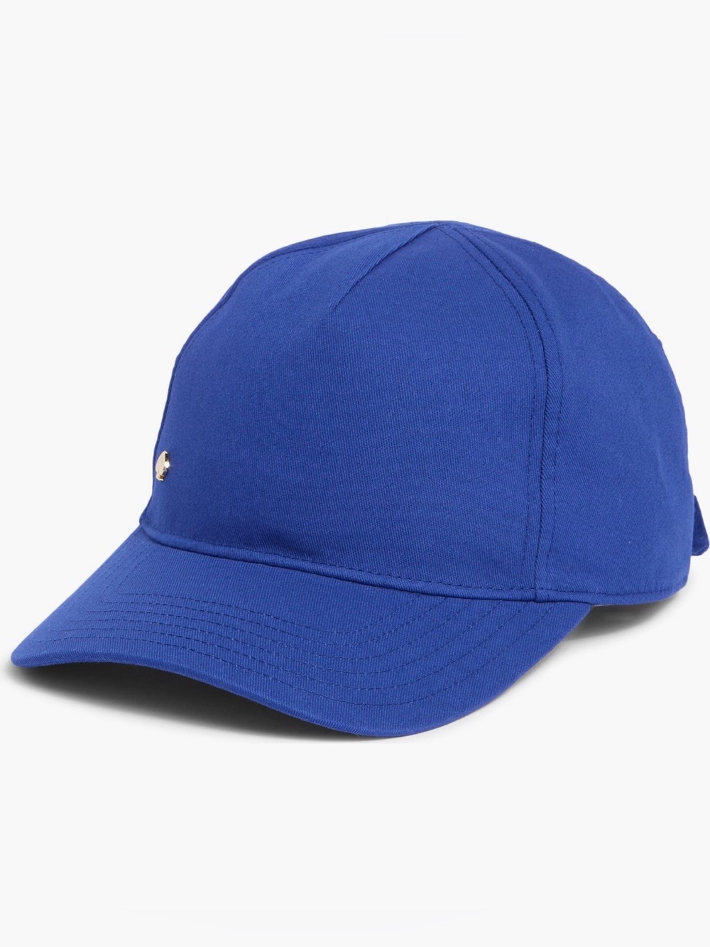 Kate Spade Bow Baseball Cap in Wild Blue Iris